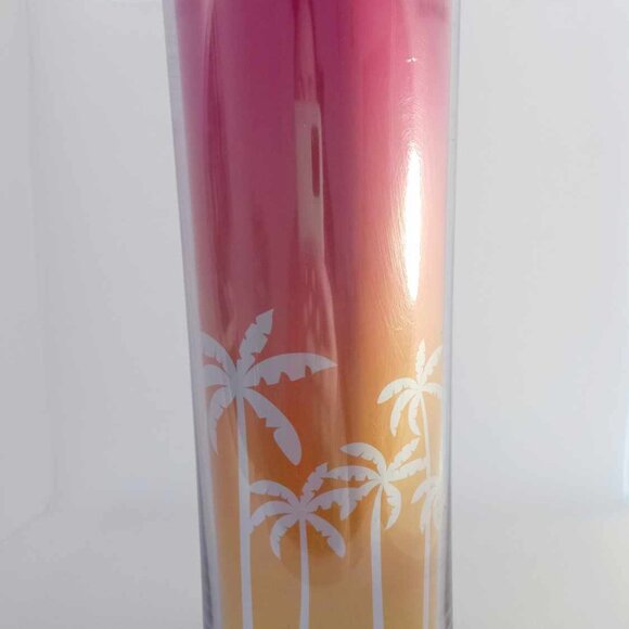 DAVID’s TEA Double Wall Stainless Steel Tumbler Travel Mug Tropical - Picture 2 of 4